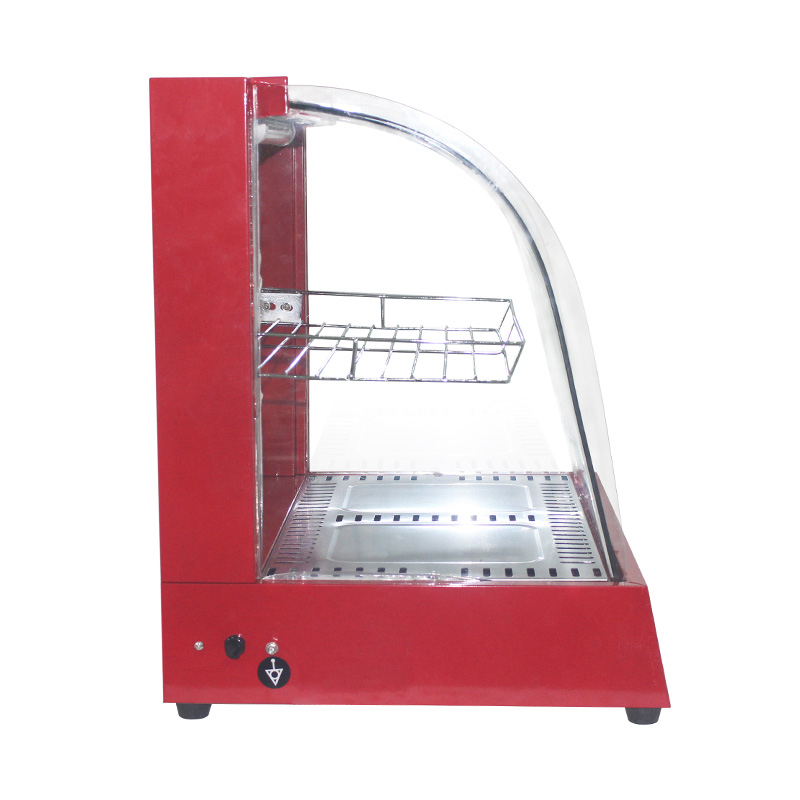 Edelstahl-Gewerbeküchen-Elektrolichtbogen-Glas-Lebensmittel-Wärmermaschine