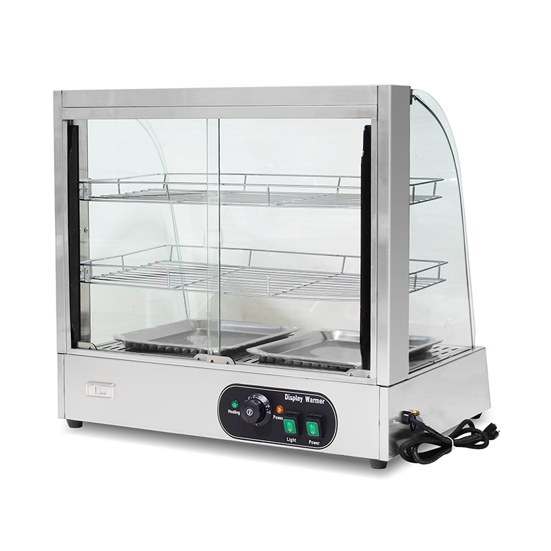 Edelstahl-Gewerbeküchen-Elektrolichtbogen-Glas-Lebensmittel-Wärmermaschine