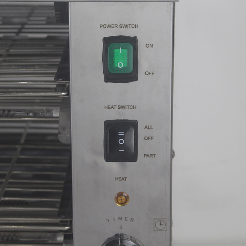Elektrische Salamandermaschine aus Edelstahl für gewerbliche Küchen