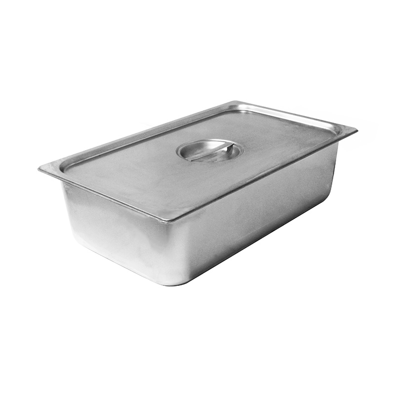 GN-Behälter/Pfanne aus Edelstahl für gewerbliche Küchen
