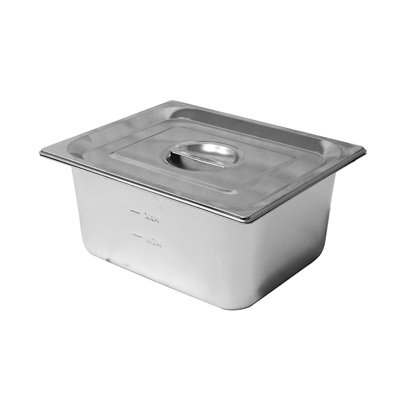 GN-Behälter/Pfanne aus Edelstahl für gewerbliche Küchen