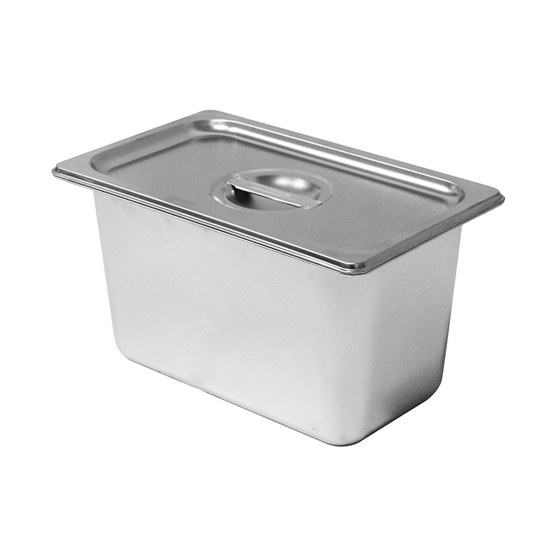 GN-Behälter/Pfanne aus Edelstahl für gewerbliche Küchen