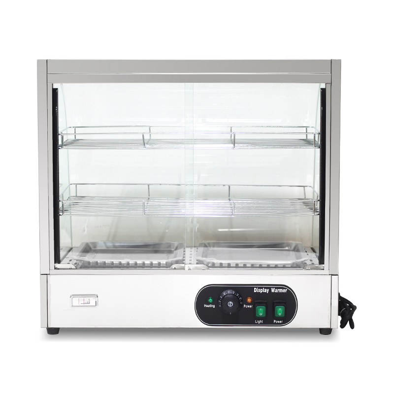 Edelstahl-Gewerbeküchen-Elektrolichtbogen-Glas-Lebensmittel-Wärmermaschine