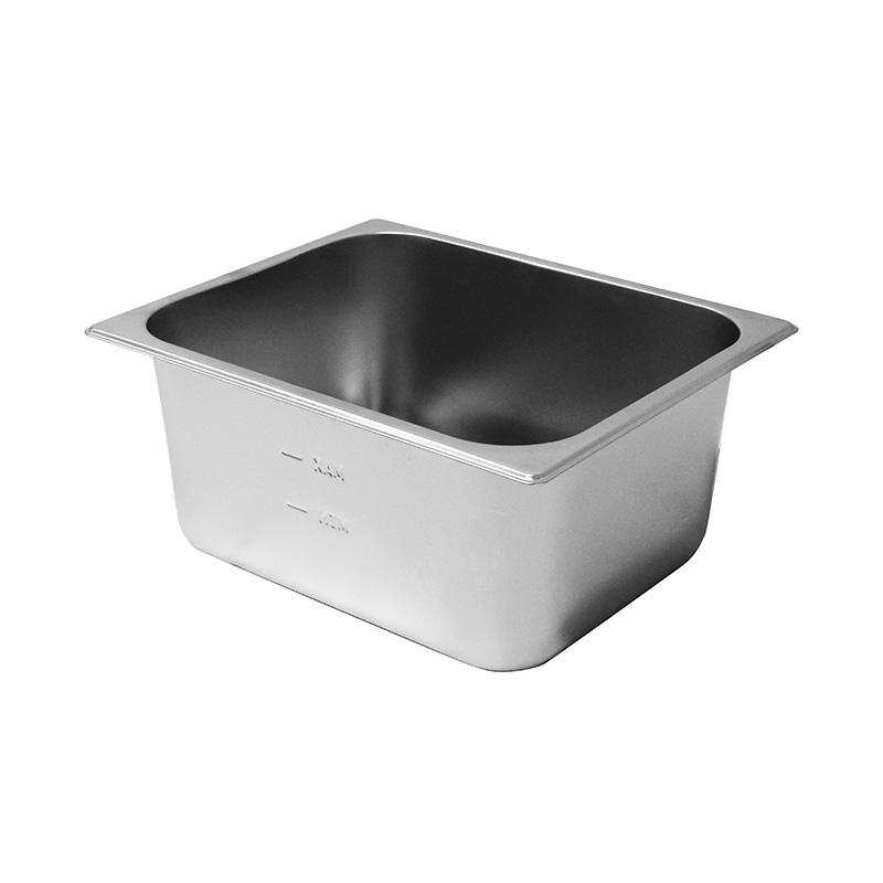 GN-Behälter/Pfanne aus Edelstahl für gewerbliche Küchen