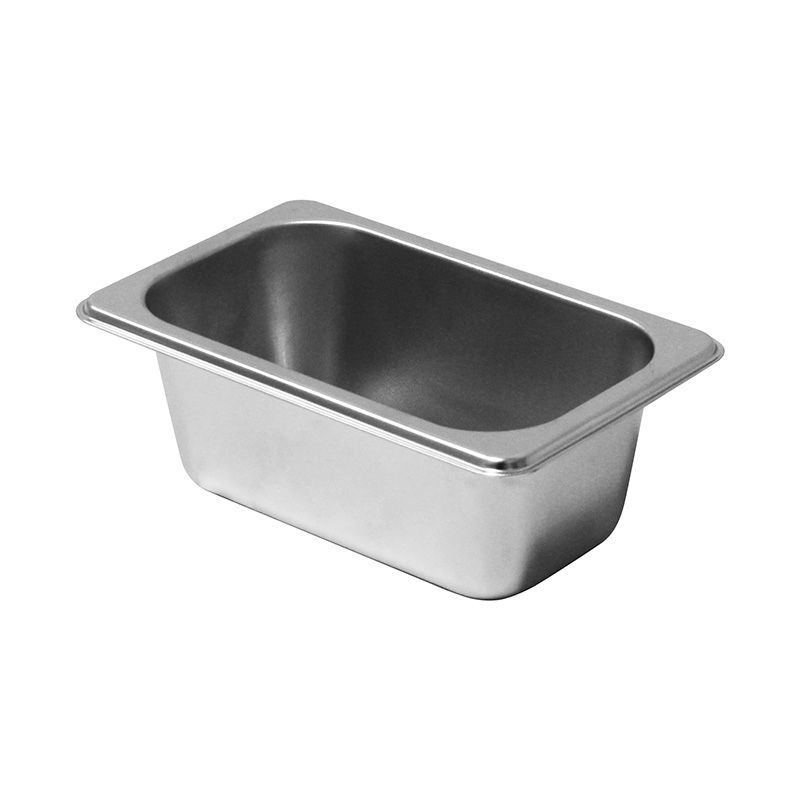GN-Behälter/Pfanne aus Edelstahl für gewerbliche Küchen