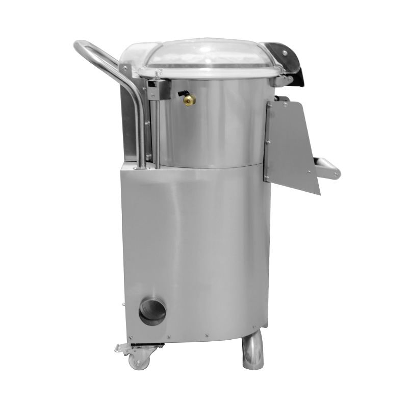 Kommerzieller elektrischer Kartoffelschäler aus Edelstahl, Küchenmaschine zum Reinigen von Schalentieren