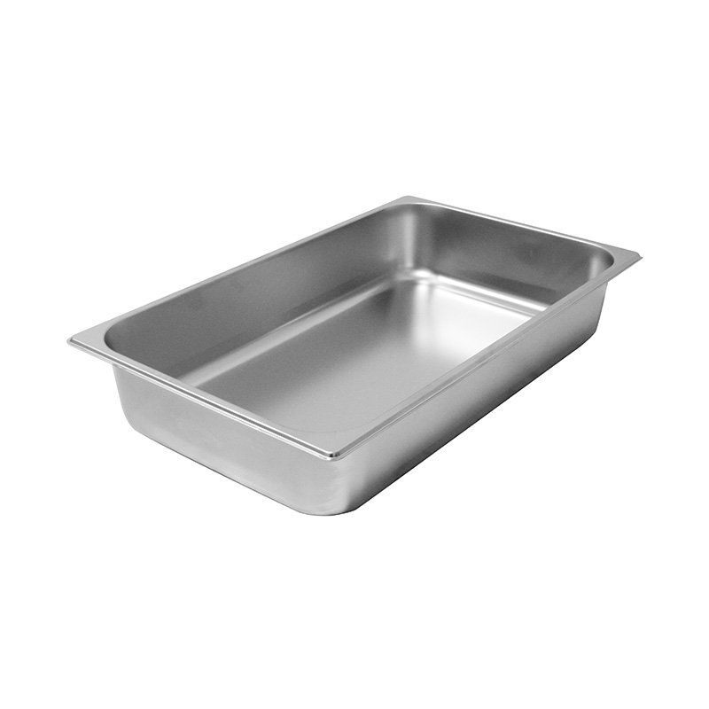 GN-Behälter/Pfanne aus Edelstahl für gewerbliche Küchen