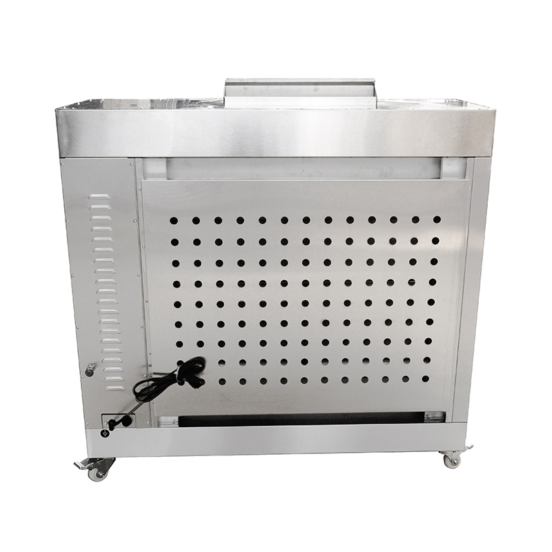 Hähnchenspießmaschine aus Edelstahl für Gewerbeküchen mit Erdgas/LPG