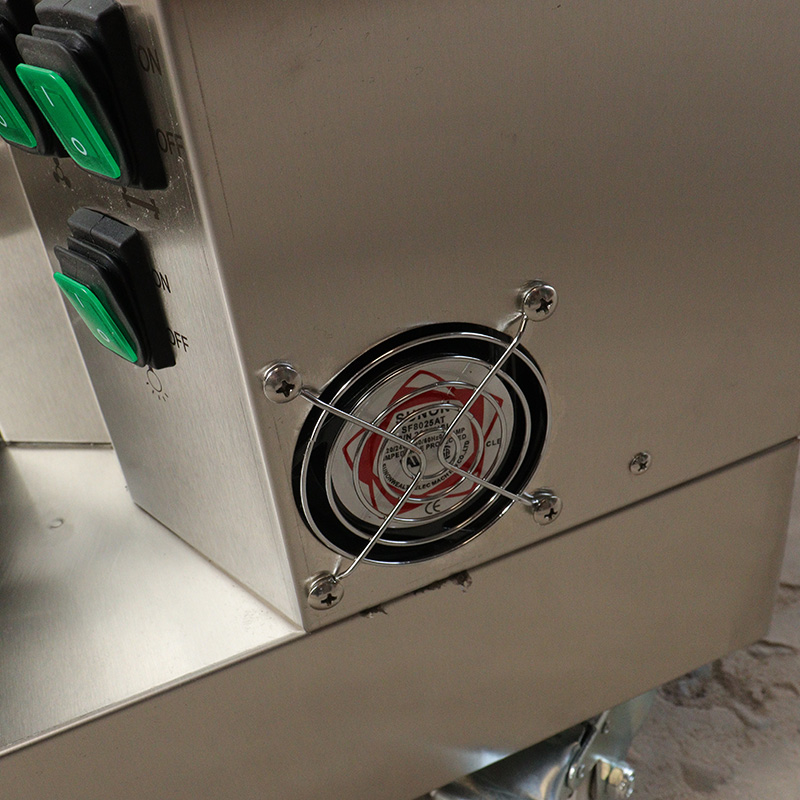 Hähnchenspießmaschine aus Edelstahl für Gewerbeküchen mit Erdgas/LPG