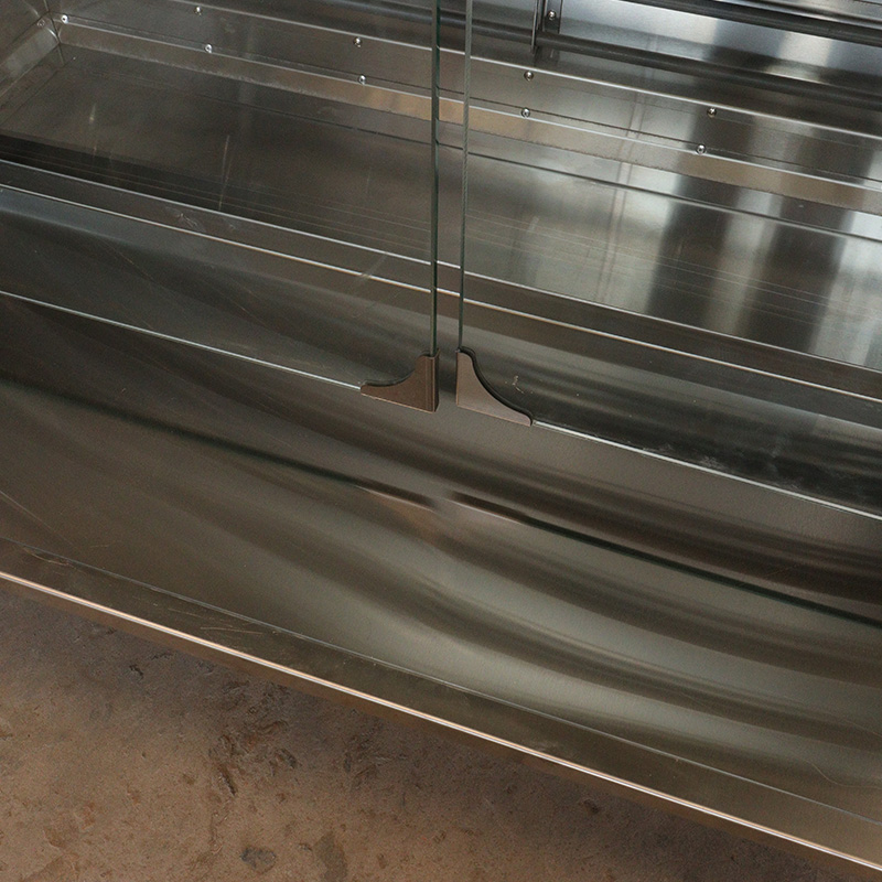 Elektrische Hähnchenspießmaschine aus Edelstahl für gewerbliche Küchen