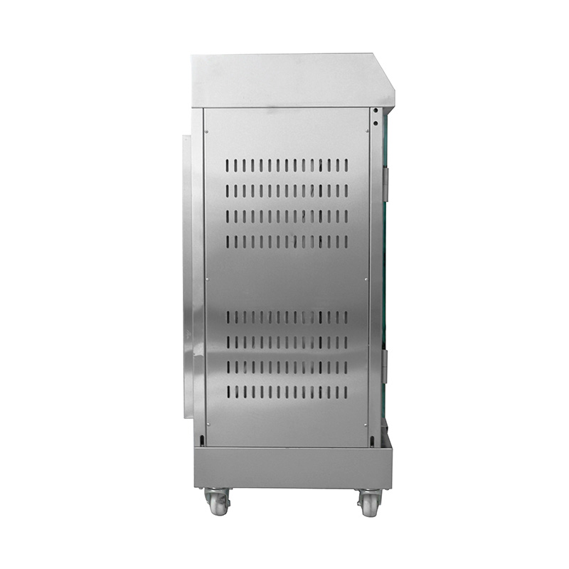 Hähnchenspießmaschine aus Edelstahl für Gewerbeküchen mit Erdgas/LPG
